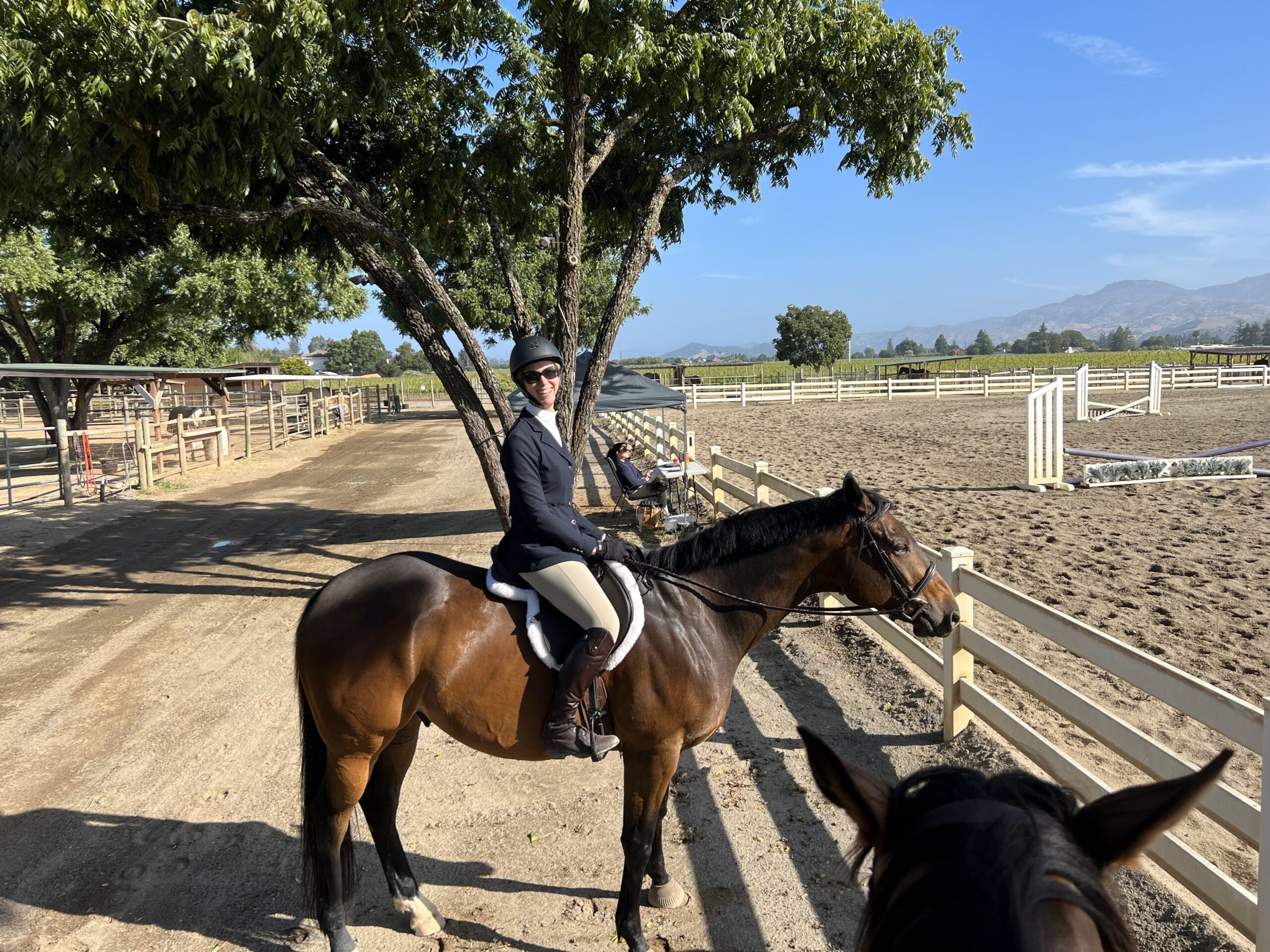 Woman on horse